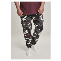 Camo Cargo Jogging Kalhoty 2.0 víno camo