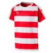 Puma LIGA JERSEY HOOPED TEE Dětské sportovní triko, červená, velikost