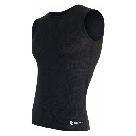 Sensor Coolmax Air pánské triko bez rukávů - černá black