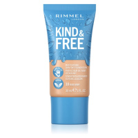 Rimmel Kind & Free lehký hydratační make-up odstín 10 Rose Ivory 30 ml
