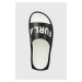 Pantofle Furla Real Fusbet dámské, černá barva, na platformě, YE20REA BX0766 P1900