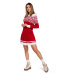 Dámské vánoční svetrové šaty MXS01 - MOE jedna