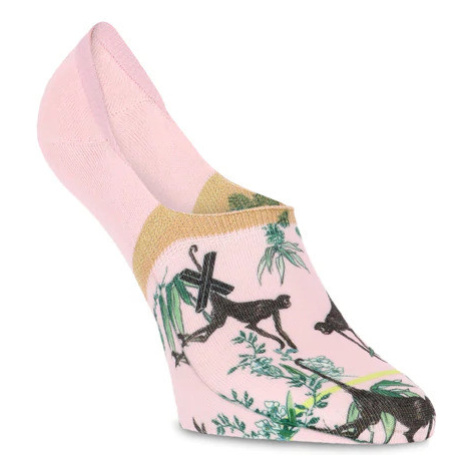 Dámské kotníkové ponožky XPOOOS 72043 | růžová