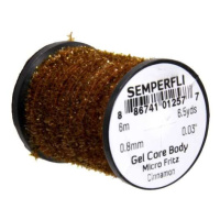 Semperfli Šenylka Gel Core Body Micro Fritz Cinnamon 0,8mm