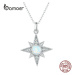 Stříbrný náhrdelník s přívěskem hvězda