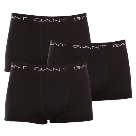 3PACK pánské boxerky Gant černé (900003003-005)