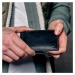 Bagind Klipy Sirius - ručně vyrobená pánská peněženka z černé hovězí kůže.