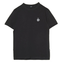 Cropp - Tričko s ozdobnou výšivkou - Černý