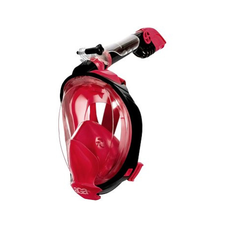 Aga Celoobličejová šnorchlovací maska S/M DS1132 červená