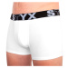 3PACK pánské boxerky Styx sportovní guma nadrozměr bílé (R10616161)