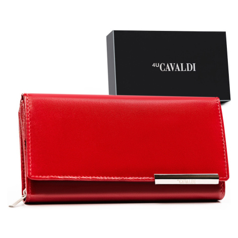 Elegantní, kožená dámská peněženka - 4U Cavaldi