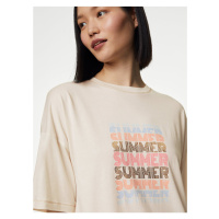 Krémová dámská noční košile s technologií Cool Comfort™ Marks & Spencer