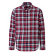 LIVERGY® Pánská flanelová košile (kostka / červená / navy modrá / bílá)