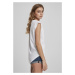 Ladies Basic Shaped Tee - white