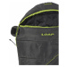 Třísezónní spacák Loap Andang Zip: Pravý / Barva: černá/zelená