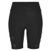 Legíny Urban Classics Ladies High Waist Tech Mesh Cycle Shorts - black