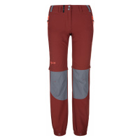 Kilpi HOSIO-W Dámské outdoorové kalhoty PL0024KI Červená