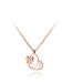 Victoria Filippi Stainless Steel Ocelový náhrdelník Bruna - chirurgická ocel, srdce, motýl NHN19