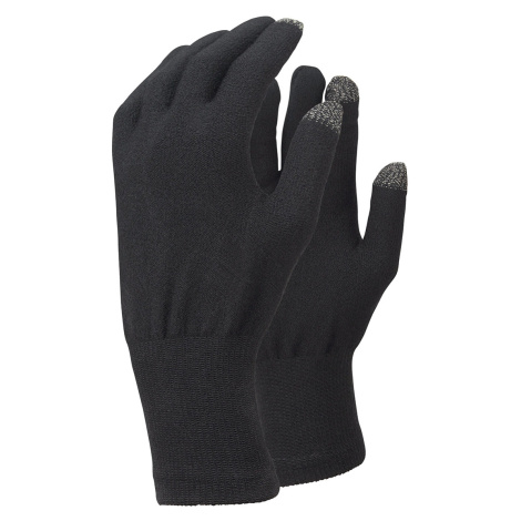 TREKMATES MERINO TOUCH rukavice černá