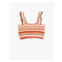 Koton Crochet Crop Top with Straps