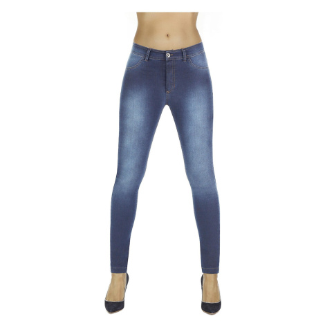 Bas Bleu Women's pants TIMEA jeans modeling buttocks shaded