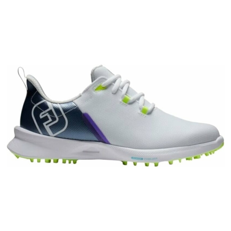 Footjoy FJ Fuel Sport Womens Golf Shoes White/Pink/Blue