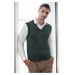 90829 Dewberry V Neck Sleeveless Knit Mens Sweater-Khaki