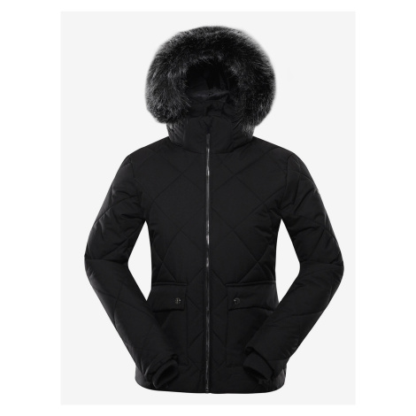 Černá dámská zimní bunda ALPINE PRO LODERA