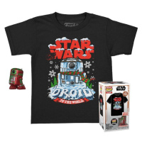 Funko Pocket POP! & Tee: Star Wars -Holiday R2D2 (MT) (dětské)