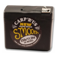 Carp ´R´ Us Návazcová šňůra Smooth Hooklink Braid 20m - 0,14mm, 15lb