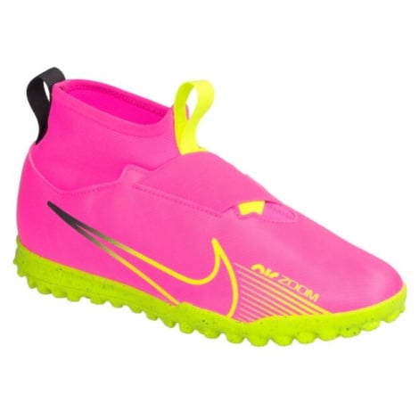Nike ZOOM MERCURIAL SUPERFLY 9 ACADEMY Dětské turfy, růžová, velikost 38