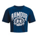Dámské tričko Under Armour Collegiate Crest Crop SS