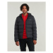 Adidas Helionic Stretch Hooded Down Jacket Černá