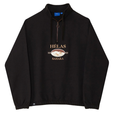 MIKINA HÉLAS SAHARA QUARTER ZIP - černá Hélas