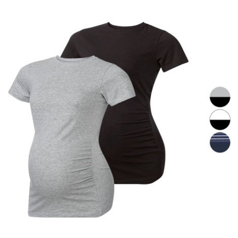 esmara® Dámské těhotenské triko, 2 kusy (adult#female#ano)