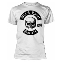 Black Label Society tričko, Skull Logo White, pánské