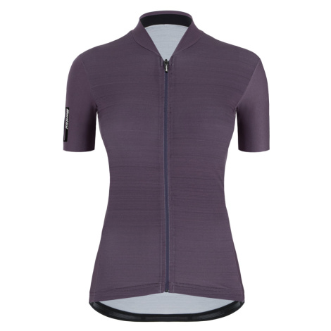 SANTINI Cyklistický dres s krátkým rukávem - VIGNETO - fialová