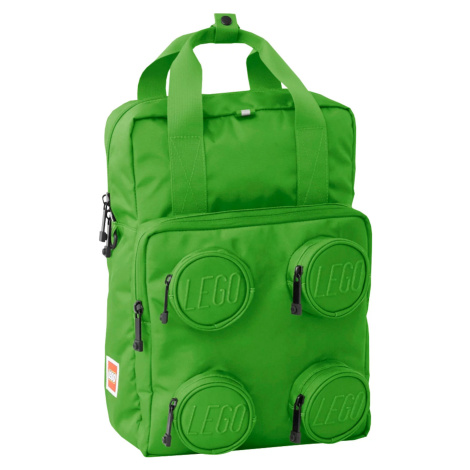 ZELENÝ BATOH LEGO BRICK 2X2 BACKPACK Zelená Lego Wear