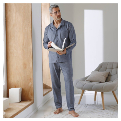 Pyžamo s knoflíky, z piké úpletu Blancheporte