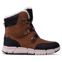 Sněhule Geox J Flexyper G.B Abx A J16APA 022FU M Hnědá