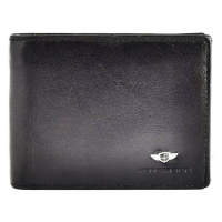 Pánská kožená peněženka Peterson PTN 304Ł 2-1-1 černá