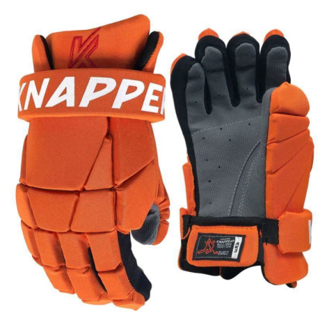 Knapper Hokejbalové rukavice Knapper AK3 SR, oranžová