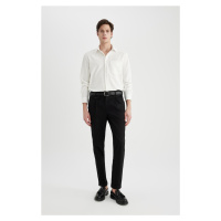 DEFACTO Tapered Fit Double Leg Twill Trousers