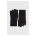 Vlněné rukavice Polo Ralph Lauren pánské, černá barva