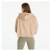 Nike NSW Women's Oversized Jersey Pullover Hoodie Hemp/ White