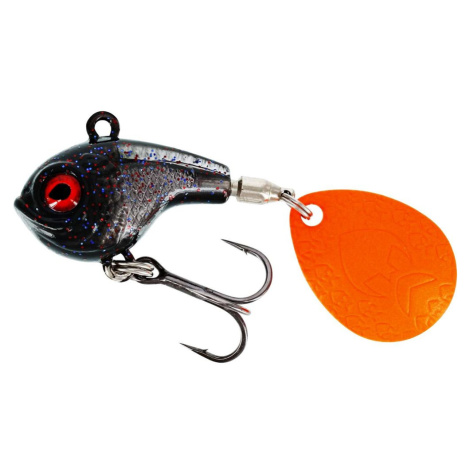 Westin Třpytka DropBite Spin Tail Jig Black Mamba - 3,4cm 17g