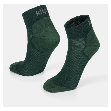 Kilpi MINIMIS-U Unisex běžecké ponožky - 2 páry TU0803KI Tmavě zelená