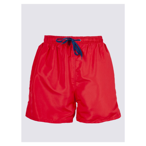 Chlapecké plážové šortky Yoclub LKS-0041C-A100 Red