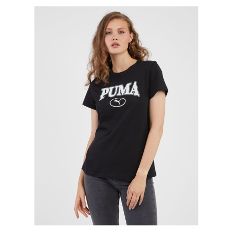 Černé dámské tričko Puma Squad