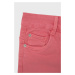 Dětské kalhoty Tom Tailor růžová barva, hladké